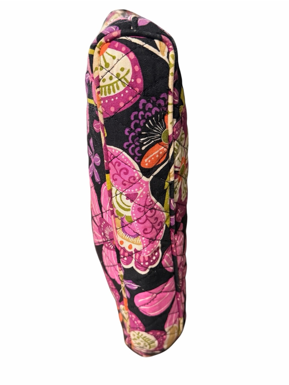 Vera Bradley Black Crossbody with Pink Floral Print - Picture 6 of 6